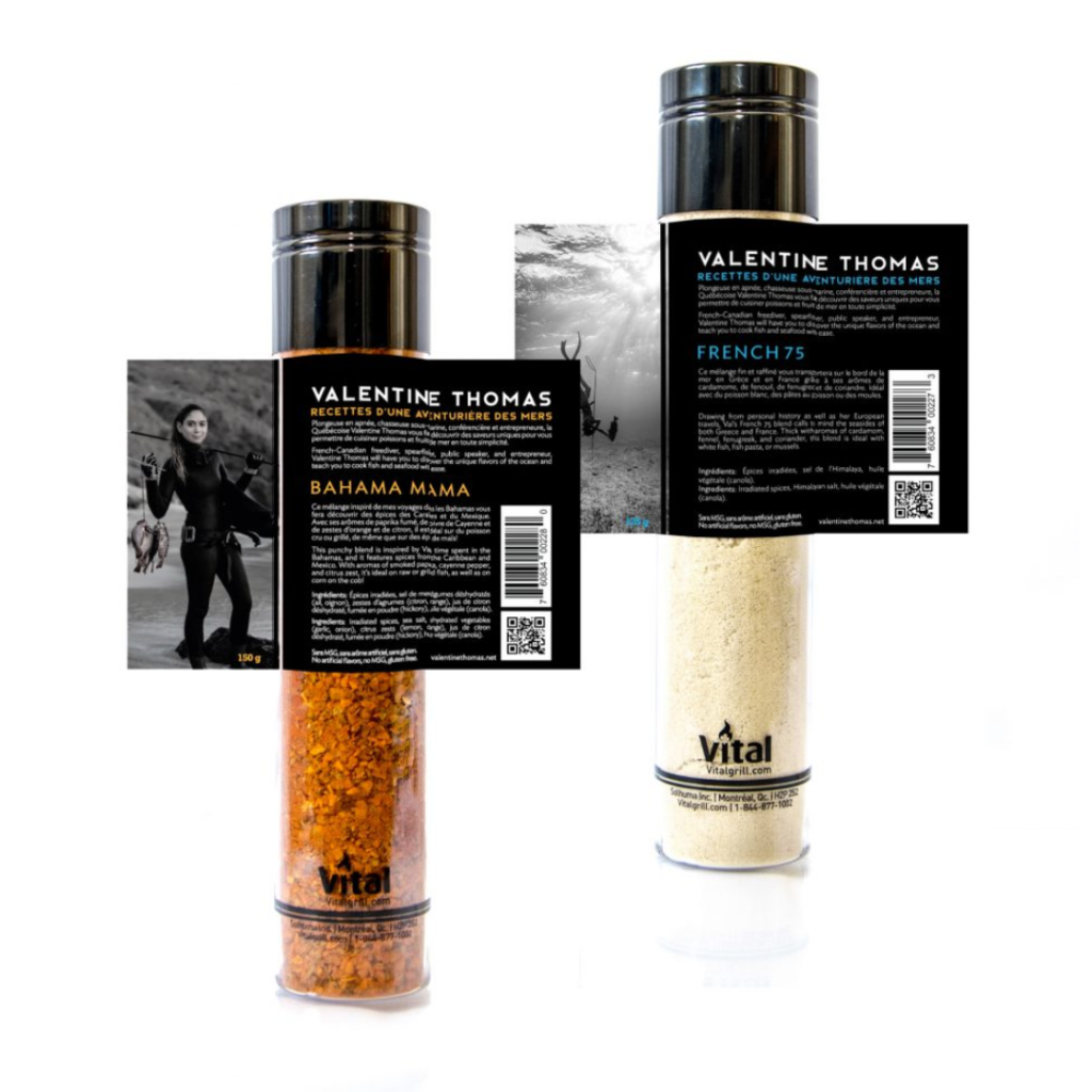 Seafood Spices from Valentine Thomas